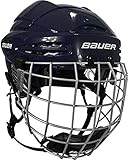 Bauer Helm 5100 Combo (incl. Gitter), Farbe:Weiss, Größe:L = 58cm - 63