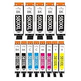 Cartridgeify PGI-580 CLI-581 XXL Druckerpatronen Kompatibel mit Canon 580XXL 581XXL Patronen Multipack, für Pixma TS6350 TS705 TS8350 TS8352 TS9550 TS6351 TS8351 TR8550 TR7550 TS9150 TS9551C TS8250