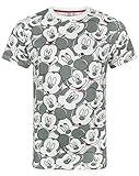 Disney Mickey Mouse T-Shirt Herren Animierte Charakterohren Kostüm Top