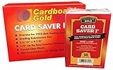 50x Original Card Saver 1 | semi Rigid | Cardboard Gold | TCG Hüllen | PSA & BGS | Pokémon | Yu Gi Oh | Digimon | Topps |