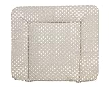ALVI Wickelauflage Kuschel Stars beige 75x85