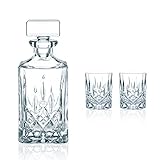 Spiegelau & Nachtmann, 3-teiliges Whisky-Set, Dekanter+ 2x Whisky-Becher, Noblesse,0091899-0