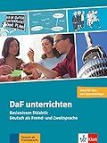 DaF unterrichten: Basiswissen Didaktik - Deutsch als Fremd- und Zweitsprache. Buch + Video-DVD