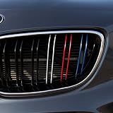 Motoking Nierenaufkleber - Standard - DOPPELNIEREN-Grill - 48-teiliges Autoaufkleberset, 4 Farben im Set (Dunkelblau, Rot, Weiß, Hellblau)