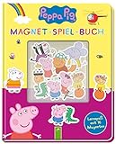 Peppa Pig Magnet-Spiel-Buch: Lernspaß mit 16 Mag