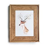 HUIXIANG Bilderrahmen 10x15 Vintage Fotorahmen Retro Bilderrahmen Rustikal für Foto 10 x 15cm Kann Aufgehängt Oder Tischplatte Geschenk für Hochzeit Jahrestag Freunde Geburtstagsgeschenk Holzfarb