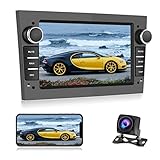 NHOPEEW Autoradio Android 10 mit Mirrorlink GPS Navigation 7' für Opel Astra (2004-2009), Antara Corsa (2006-2011) mit WiFi Bluetooth RDS DAB SWC USB Rückfahrk