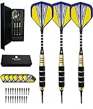 heinsa Soft Darts Pfeile, Dartpfeile mit Kunstoffspitze 18g, Softdarts E Dart, 3 Stück