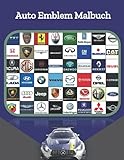 Auto Emblem Malbuch: Der Buchtitel kann nicht mehr bearbeitet werden, nachdem Ihr Buch veröffentlicht w