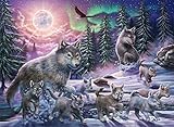 Ravensburger Kinderpuzzle - 12908 Nordwölfe - Wolf-Puzzle für Kinder ab 7 Jahren, mit 150 Teilen im XXL-F