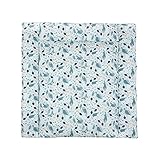 I Love My Kid Kinder Baby Wickelauflage Musselin 100% Baumwolle 75 x 70 cm Waldtiere helles M