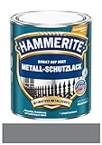 750 ml Hammerite Direkt auf Rost Metall-Schutzlack Hellgrau, M