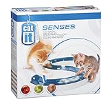 Catit Design Senses Spielschiene, Play Circuit, inklusive Ball, für Katzen, 1 Stück (1er Pack)