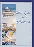 A4 Ruhestandskarte Alles Gute - Reisen, Strand, Meer, Seg