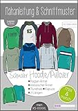 Schnittmuster kibadoo Herren Mix&Match Sweater/Hoodie Pap