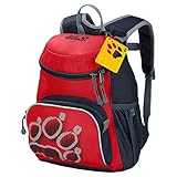 Jack Wolfskin Little Joe Kinderrucksack, kleiner Tagesrucksack für den Kindergarten, Wanderrucksack für Kinder mit breiten und bequeMen G