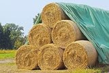 LANDGRID 10,4 x 12,50 m (=130m²) Premium Strohvlies Heuvlies 140g/m² Strohballenschutz Heuballenschutz Strohschutzvlies Heuschutzvlies…