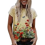 Long Shirts Damen Sommer floryday Pullover Damen tredy Fashion Damen Weiss Pullover Sommer blusen für Damen Vogue Tshirt Damen Business Outfit Damen Elegante b