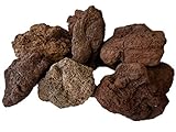 25 kg Lava Steine 100-200 mm - Lavastein Lavasteine Aquarium - Lieferung KOSTENLOS