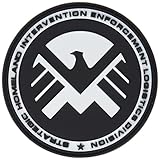 Eagle Team Shield Agent PVC airsoft paintball klittenband embleem insig