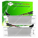 Akhan KB19 - LED Kennzeichenbeleuchtung Module komplette Einheit Plug'n Play geeignet für Opel Corsa C, D, Astra H, J, Insignia, Vectra C, Zafira B, Tigra B, Meriva A, B,