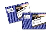 AVERY Zweckform 222-2 Fahrtenbuch für PKW im 2er-Pack (vom Finanzamt anerkannt, A6 quer, 80 Seiten insgesamt 390 Fahrten, für Deutschland und Österreich zur Abgrenzung privater/geschäftlicher Fahrten)