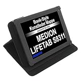 foto-kontor Tasche für Medion LifeTab S8311 Lifetab P8312 LifeTab P8314 Lifetab P8502 Book Style Schutz Hülle B