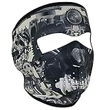 Zanheadgear WNFM110 Zahnkranz-Totenkopf-Gesichtsmasken für Erwachsene, Unisex