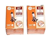 2x General Electric 58520DPU/1 H7 12V 55W PX26D Extra Life Halogen Lampe 2 Stück
