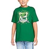 Elbenwald Harry Potter T-Shirt Magical Slytherin Frontprint für Kinder grün - 146/152