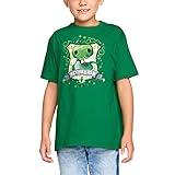 Elbenwald Harry Potter T-Shirt Magical Slytherin Frontprint für Kinder grün - 146/152