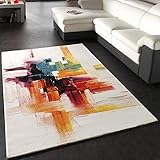 Paco Home Teppich Modern Splash Designer Teppich Bunt Brush Neu OVP, Grösse:160x230