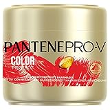 Pantene Pro-V Color Protect Keratin Reconstruct Haarmaske, für Coloriertes Haar, Haarpflege Glanz, Haarmaske, Haarkur, Haare Kur, Haar Mask, Beauty, Gold, 300