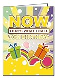 70. Geburtstag mit Aufschrift 'Now that's what I call 70th Birthday'