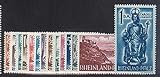 Goldhahn Französische Zone Rheinland-Pfalz Nr. 16-29 'Freimarken 1948' postfrisch ** Briefmarken für S