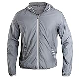 Clique - Unisex Full Reflective Jacke 'Flashback' / dark grey (949), M