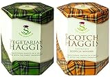 2 Pack Schottische Vegetarische Haggis und Scotch Whisky Haggis Schottisches Essen Geschenke Schottlands Nationalg