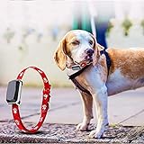 ZHANGZHIYUA GPS-Hundefinder für Haustiere, GPS-Tracker, Hunde- und Katzenhalsband, zur Überwachung der Aktivität, IP67 wasserdicht, App-Steuerung, mit GPS/WiFi/lb