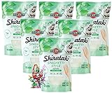 yoaxia ® - 6er Pack - [6x 270g / 200g ATG ] MIYATA Shirataki Konjak [ Spaghetti Style ] LOW CARB + ein kleines Glückspüppchen - Holzpüpp