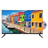 MEDION E13212 80 cm (31,5 Zoll) HD Fernseher (HD Triple Tuner, DVB-T2 HD, integrierter DVD-Player, CI+, Mediaplayer, 3 x HDMI, SCART, VGA, USB)