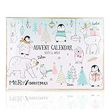 Accentra Adventskalender Happy Holidays Für Mädchen Mit 24 Bade-, Körperpflege Und Accessoires Produkten Für Eine Abwechslungsreiche Und Verwö