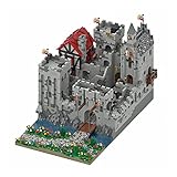 BEVER Burg Klemmbausteine Set, MOC-45559 Highstone-Festung Bausatz, Modular Buildings Kompatibel mit Lego Stadthaus - 12323 T