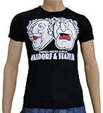 Muppets - Waldorf & Stadler Logoshirt T-Shirt Black, M