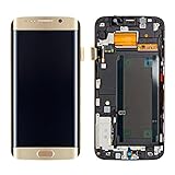 YUEZHIMY Austauschbar für beschädigte Teile IPartsBuy for Samsung Galaxy S6 Edge + / G928F LCD-Display + Touchscreen-Digitizer-Baugruppe mit Rahmenzubehö