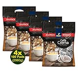 Tchibo Caffé Crema Vollmundig 100 Pads 4x 740g (2960g) - Arabica, Maxipack