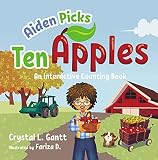 Aiden Picks Ten Apples: An Interactive Counting Book (English Edition)