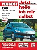 Peugeot 206: Benziner: 1,1 Liter (60 PS), 1,4 Liter (75 PS), 1,6 Liter (89 PS), 2,0 Liter S16 (136 PS). Diesel: HDI 2.0 Liter (90 PS). Das Handbuch ... und Reparatur (Jetzt helfe ich mir selbst)