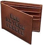 Pulp Fiction Bad Mother F**ker Embroidered Brown Leather W