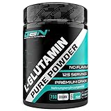 L-Glutamin Pulver - 750 g - Premium: Reines & ultrafeines L-Glutamine - 100% micronized L-Glutamine Aminosäure - Unlflavoured Neutral - Laborgeprüft - Hochdosiert - Veg