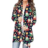 Weihnachten soxxcs Damen Oberteile die den Bauch kaschieren Damen Sommer t-Shirt Basic Kurzarm Tops Rundhals lockere Oberteile solide Casual Shirts Oberteile Frauen Sommer rubyw